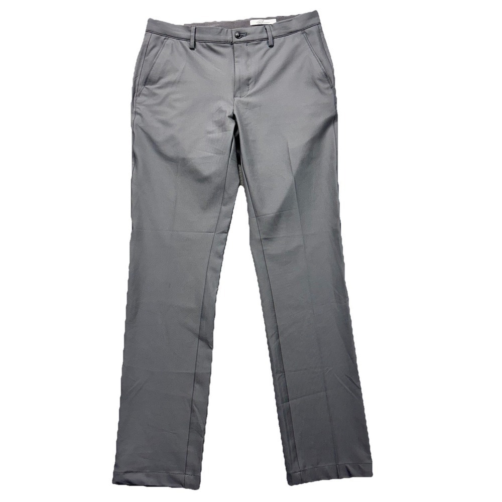 Greg Norman performance golf pants Mens 32x32 Gray Stretch Active Casual NEW